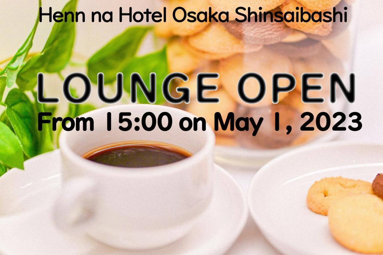 Henn Na Hotel Osaka Shinsaibashi מראה חיצוני תמונה